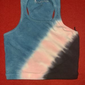 NWT Electric and Rose tie-dye sports bra/tank. Size XS.